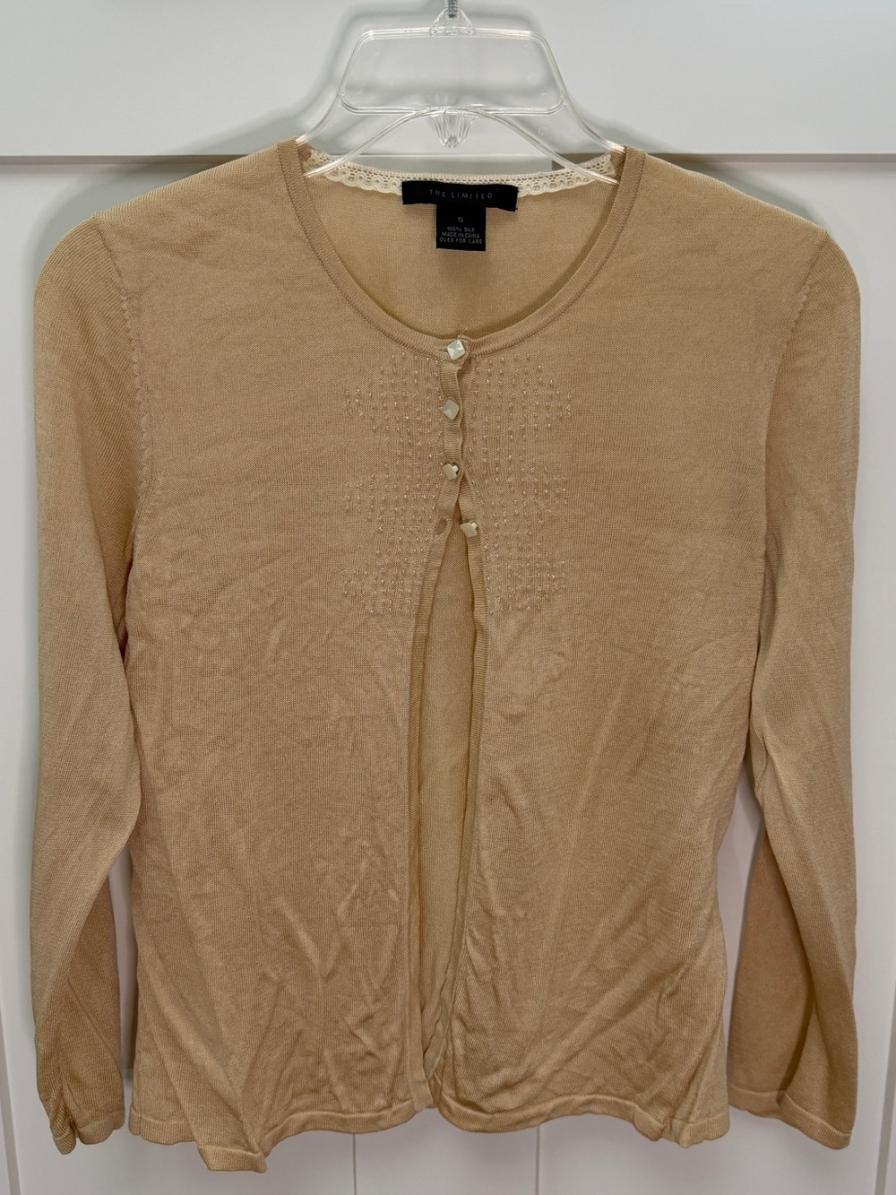 100% Silk Sweater from The Limited